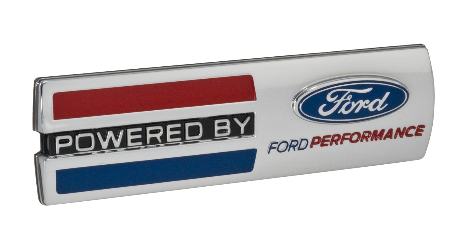 Mustang “Powered By Ford Performance” Fender Badge Chrome Plated 3D Emblem