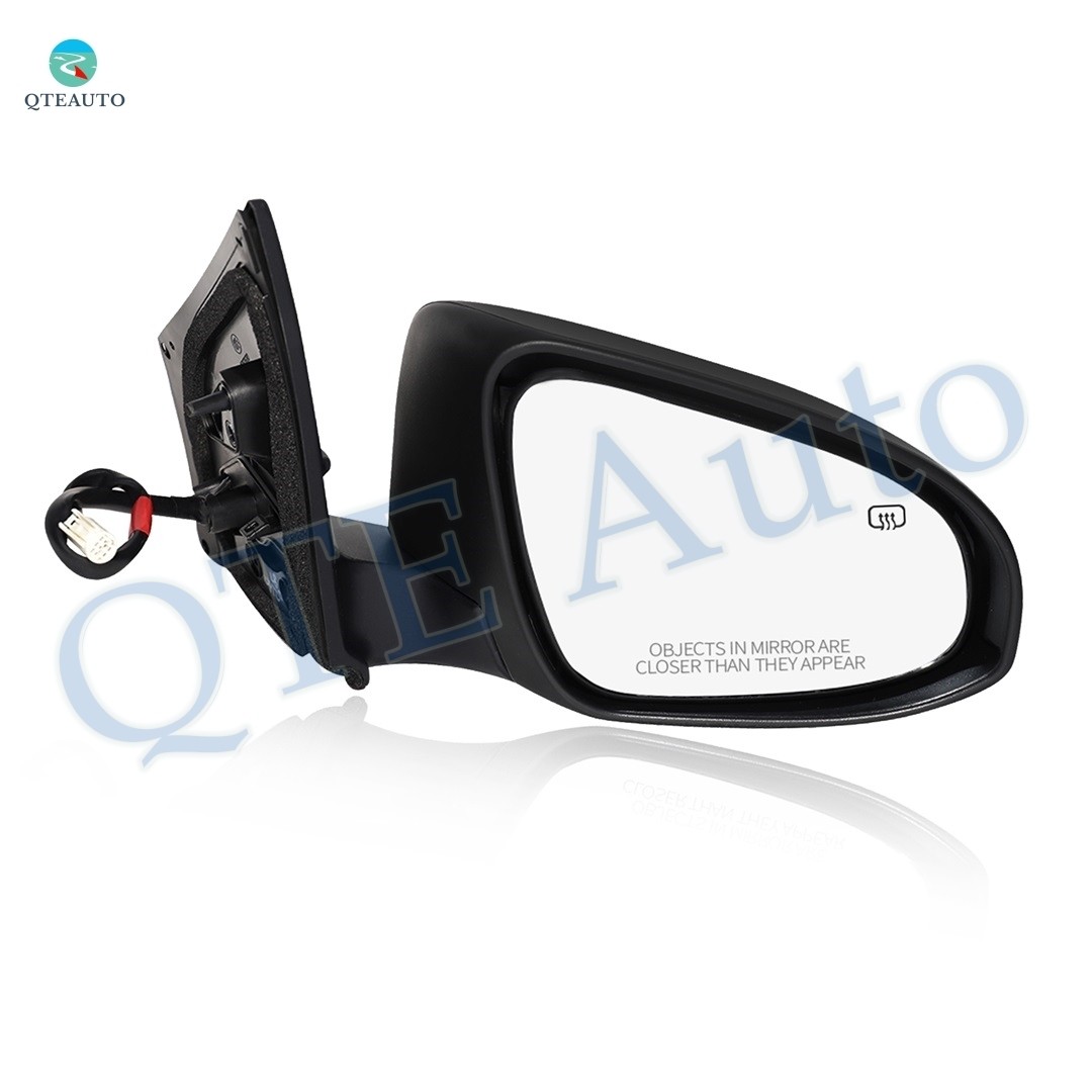 RH Power Heated Paintable Manual Folding View Mirror To 2014-2019 Toyota Corolla