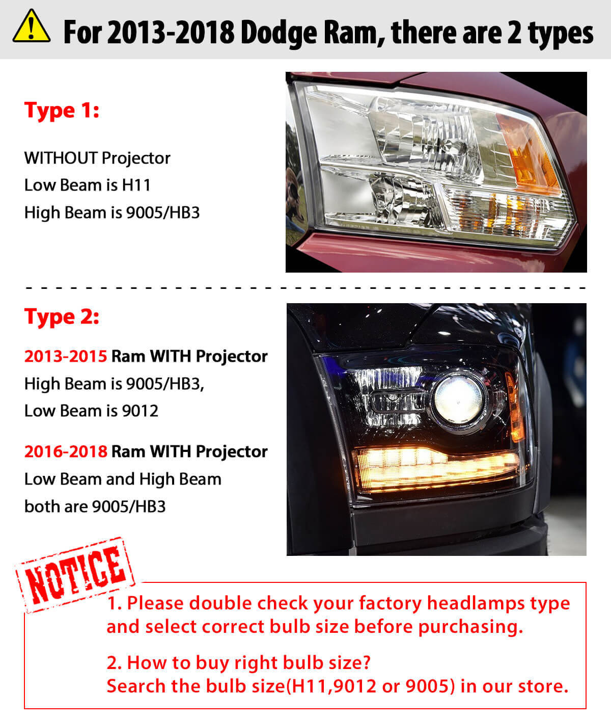 Lasfit H11 LED Headlight Low Beam Bulbs Lamps 130W 13000LM 6000K Ultra Bright