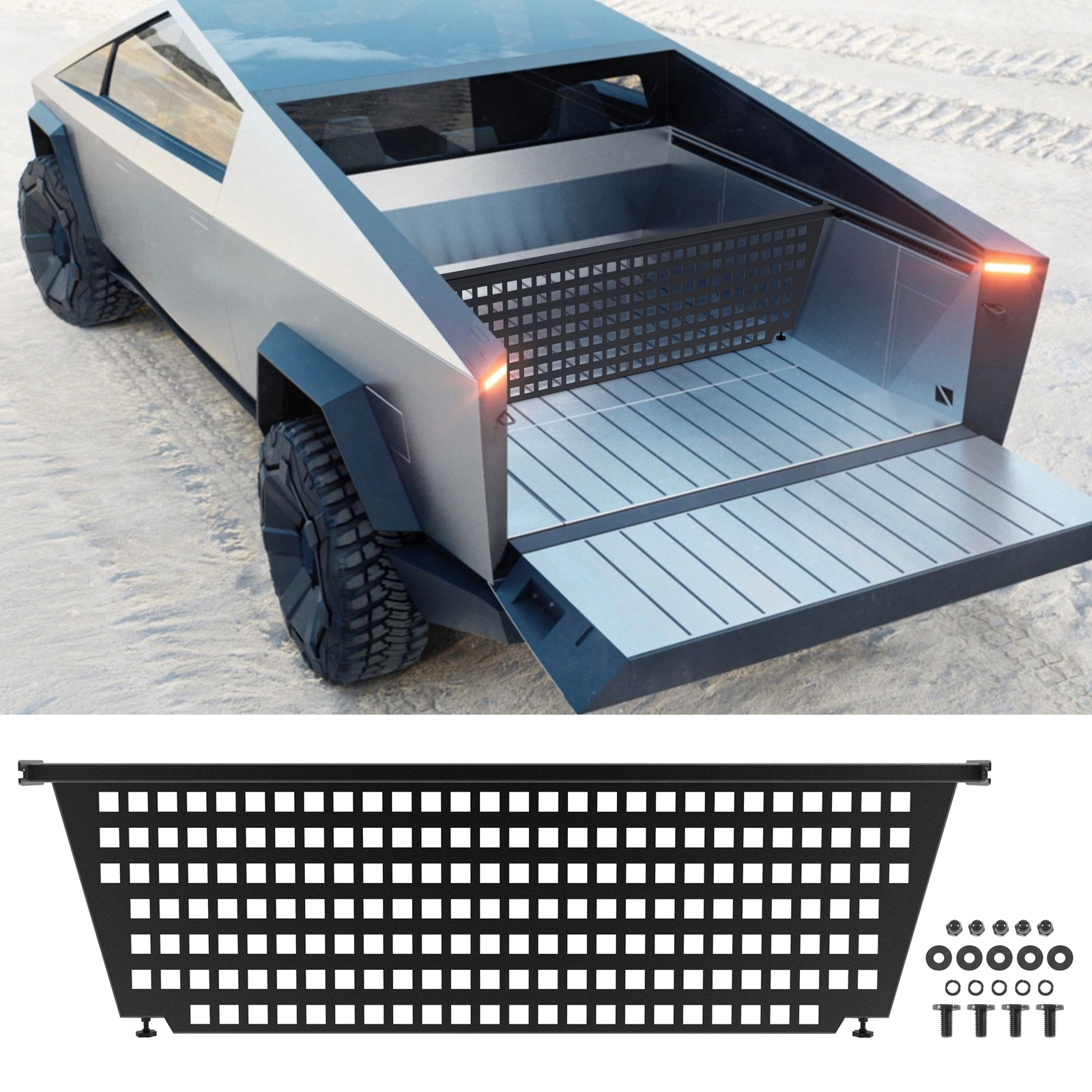 Fit for 2023 -2024 2025 Tesla Cybertruck Accessories Truck Bed Divider