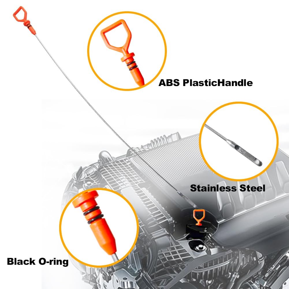 Oil Level Dipstick Dip Stick For Honda 2005-18 Odyssey Pilot Accord MDX RL 3.5L