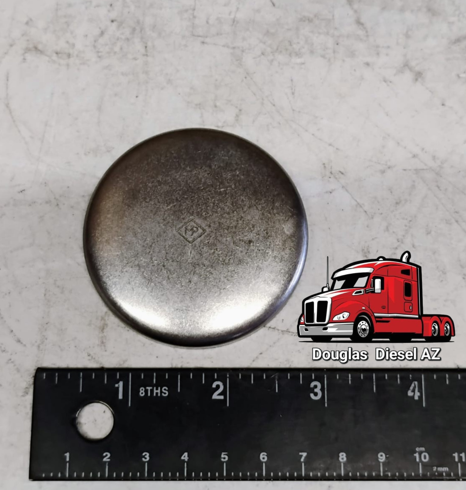 2-3/8in EXPANSION PLUG for L10 / M11 / ISM. PAI # 040088. Ref.# CUMMINS 206741