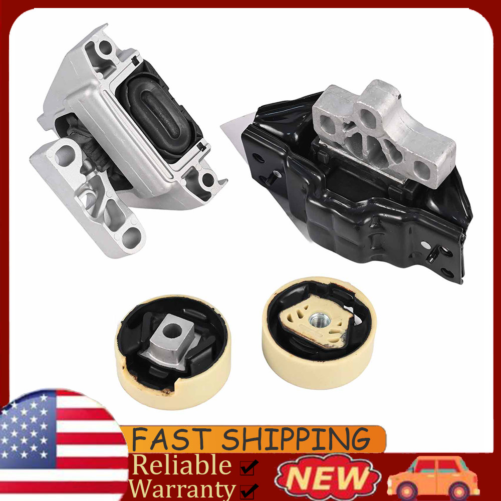 4PCS For 2018-2023 Volkswagen Atlas V6-3.6L Engine Mounts & Transmission Mount