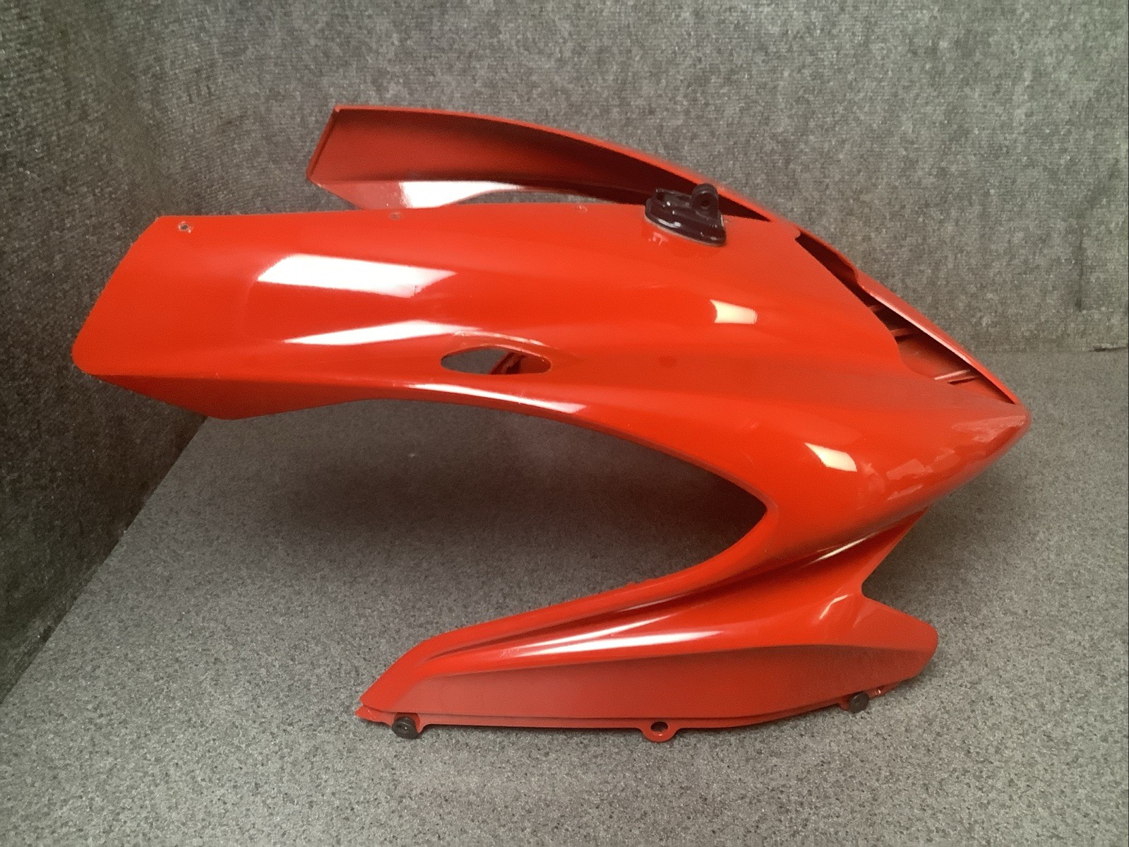 12-14 MV Agusta F3 675 OEM Upper Front Nose Fairing Cowl Red 533