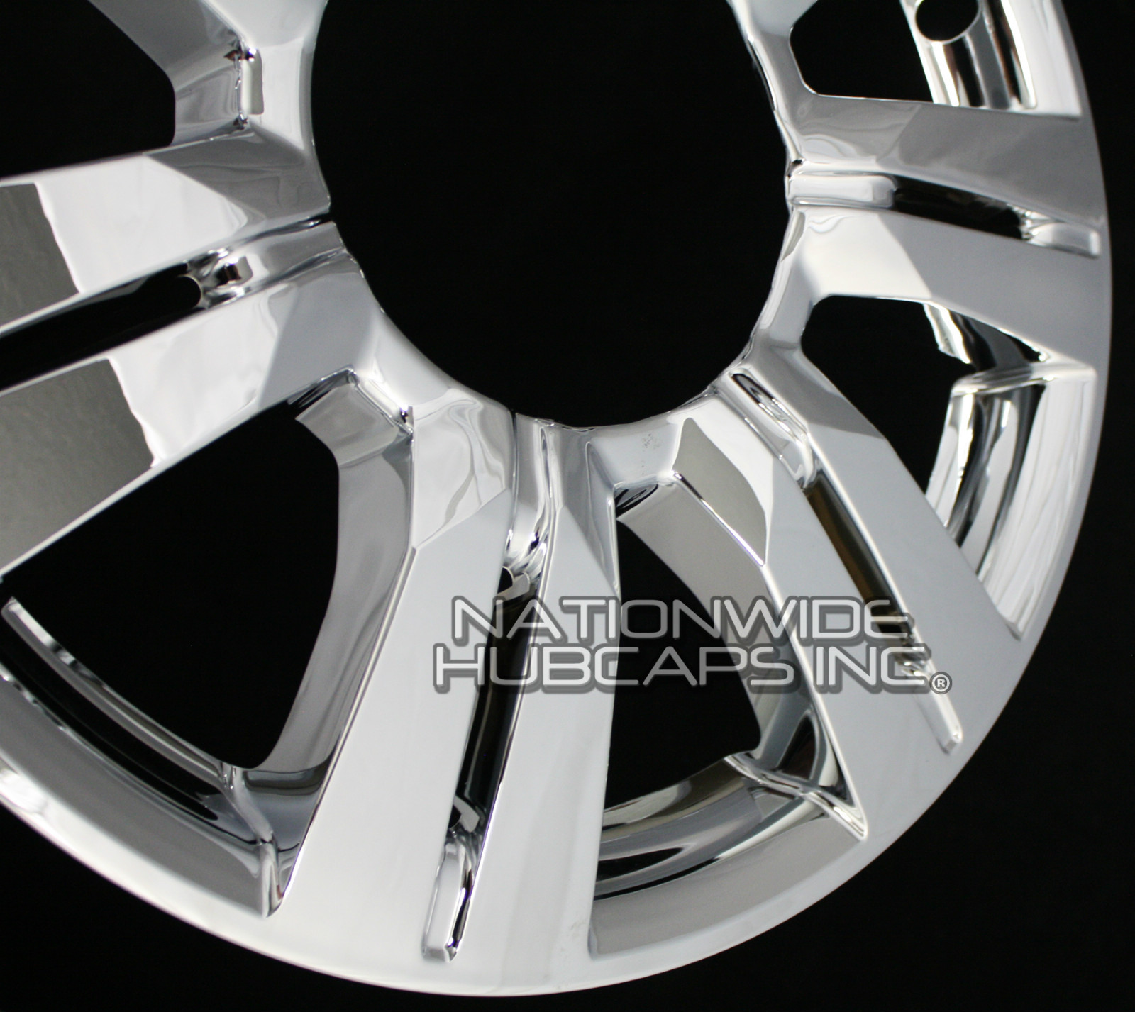 fits 2010-16 Cadillac SRX CHROME 18″ Full Wheel Skins Hub Caps Center Rim Covers