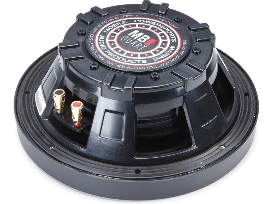 MB Quart NPW-254 10″ Marine Subwoofer – IP67 Waterproof, 300W RMS