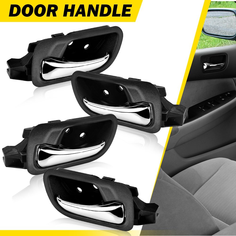 4X Front+Rear Left Right Inside Door Handle for 2003-2007 Honda Accord Sedan EXR