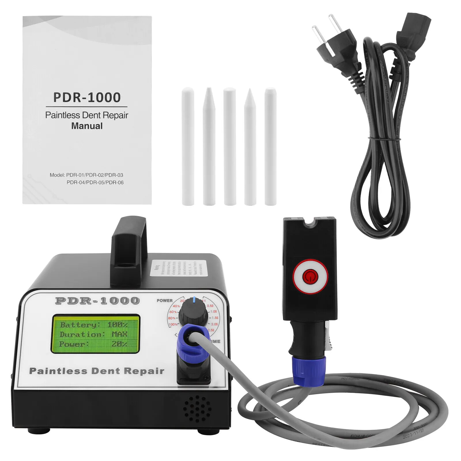 PDR-1000 Paintless Dent Repair Tool Heater Car Dent Remover Hotbox Black New