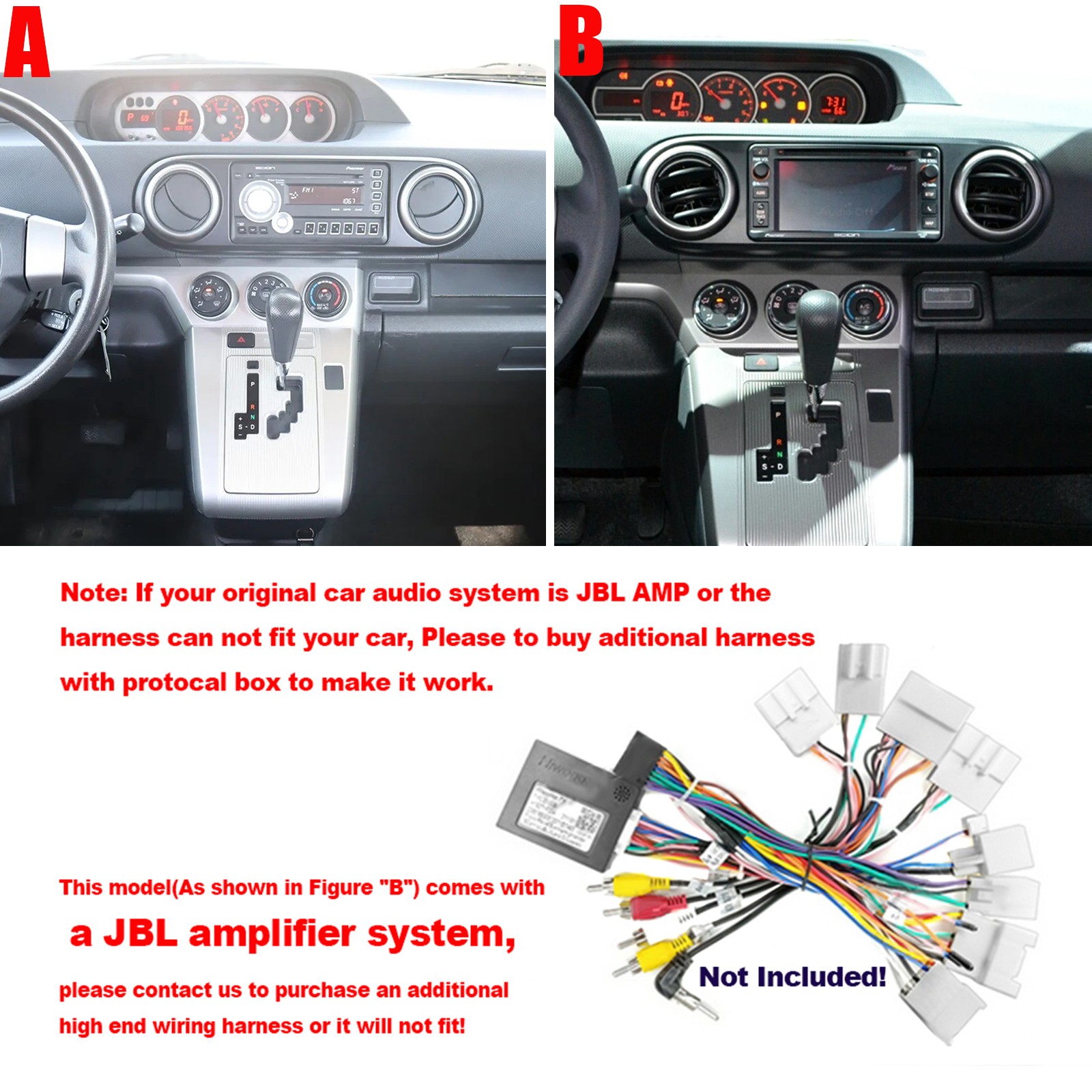 7” Android 13 Carplay Car Radio FM Stereo For Scion xB 2008-2015 GPS MP5 Player