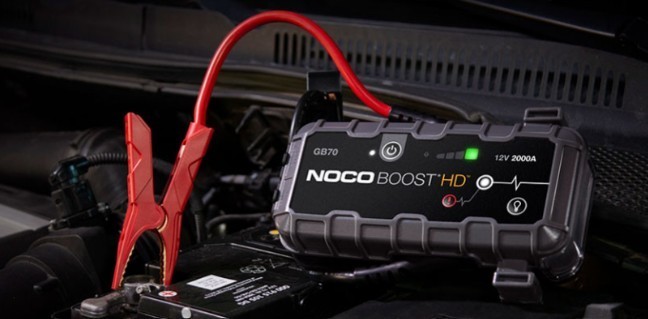 NOCO Boost HD GB70 2000A 12V Lithium Battery Jump Starter Booster Pack