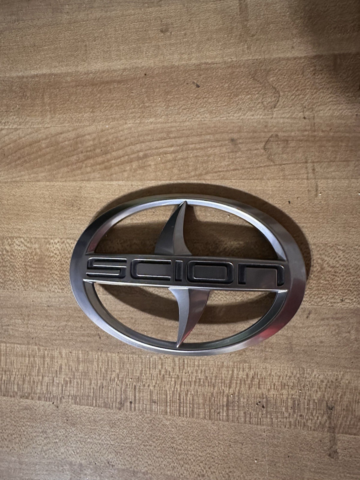 2013-2020 Scion FRS Emblem Logo Badge Symbol Rear Tailgate Silver Gray