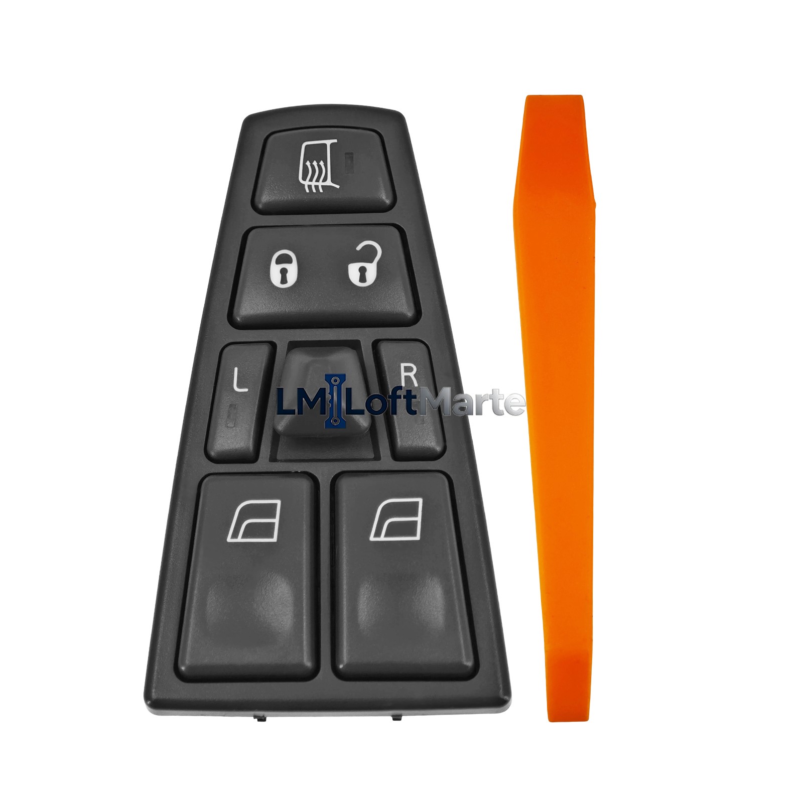 Power Window Switch Heated Mirror Control 17 Pin For Volvo Truck 2005-2017