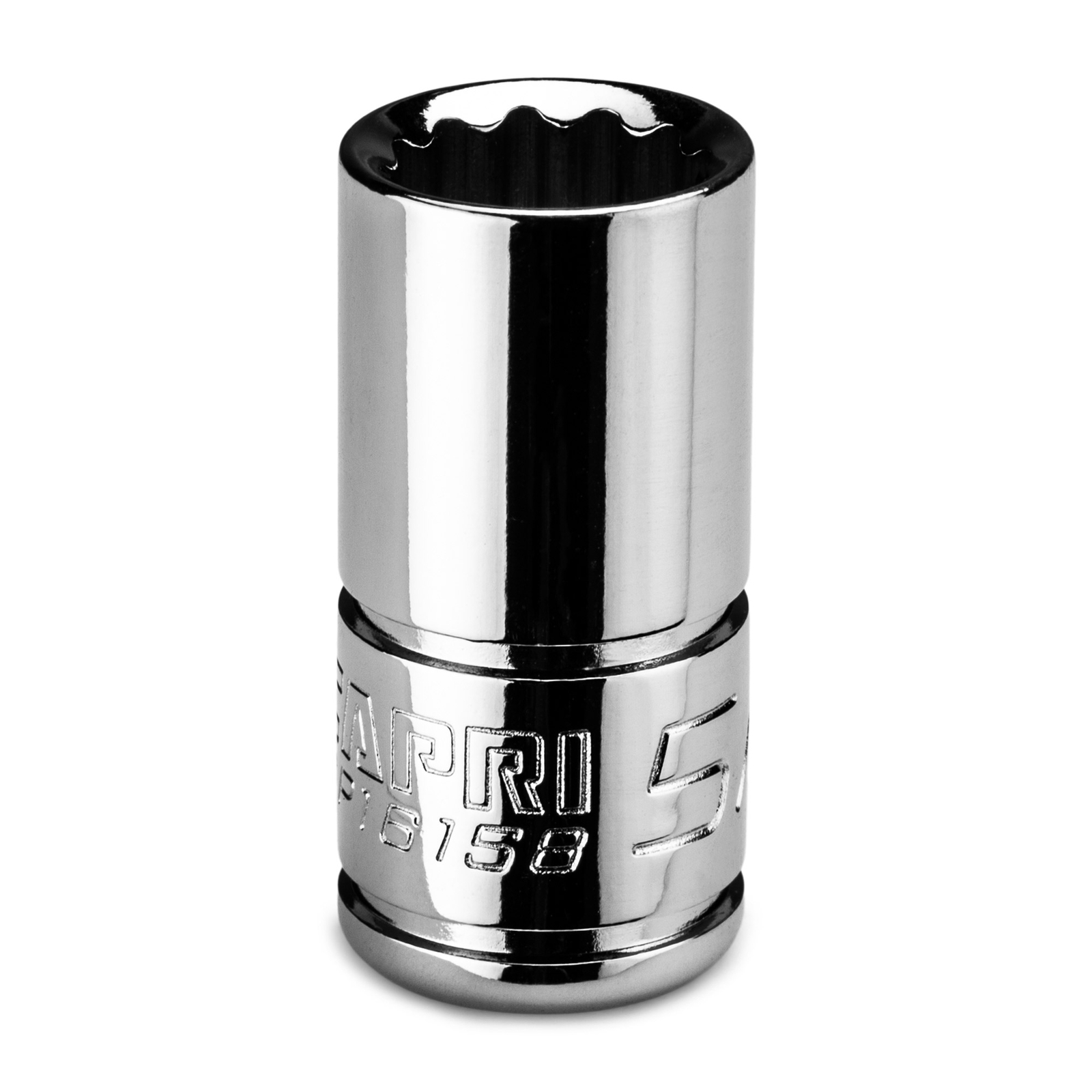 Capri Tools 12-Point Shallow Socket, 1/4 in. Drive, Metric and SAE Sizes