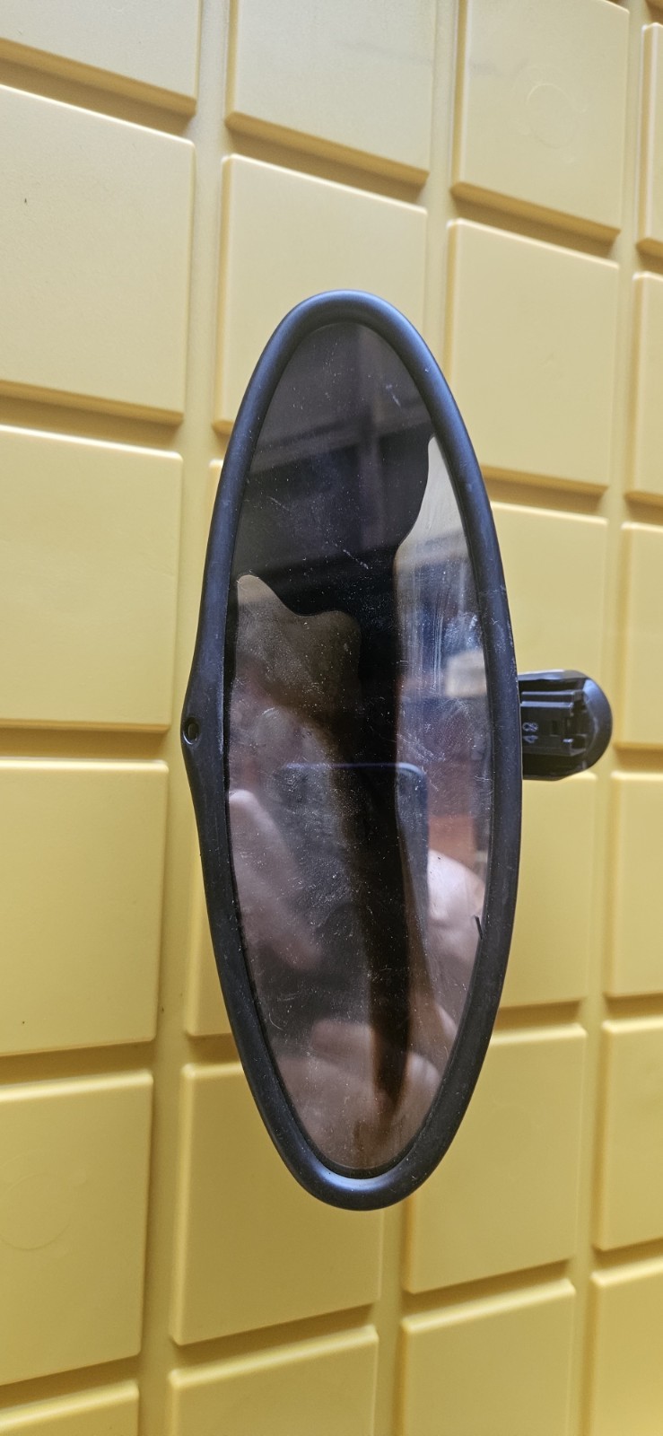 01-06 BMW E46 M3 Oval Rear View Mirror Housing OEM *For Parts*