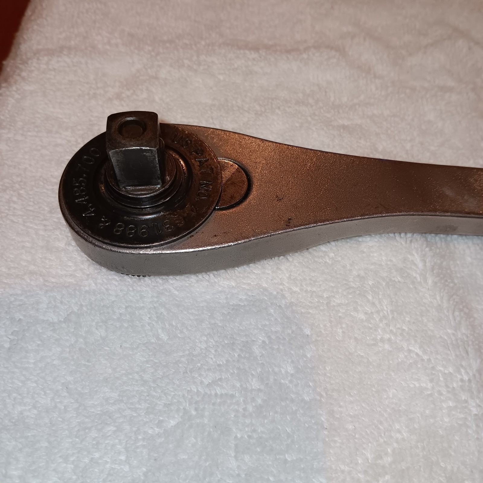 Vintage Craftsman 1/2″ Drive Stainless Steel 43763 Ratchet Socket Wrench Tool