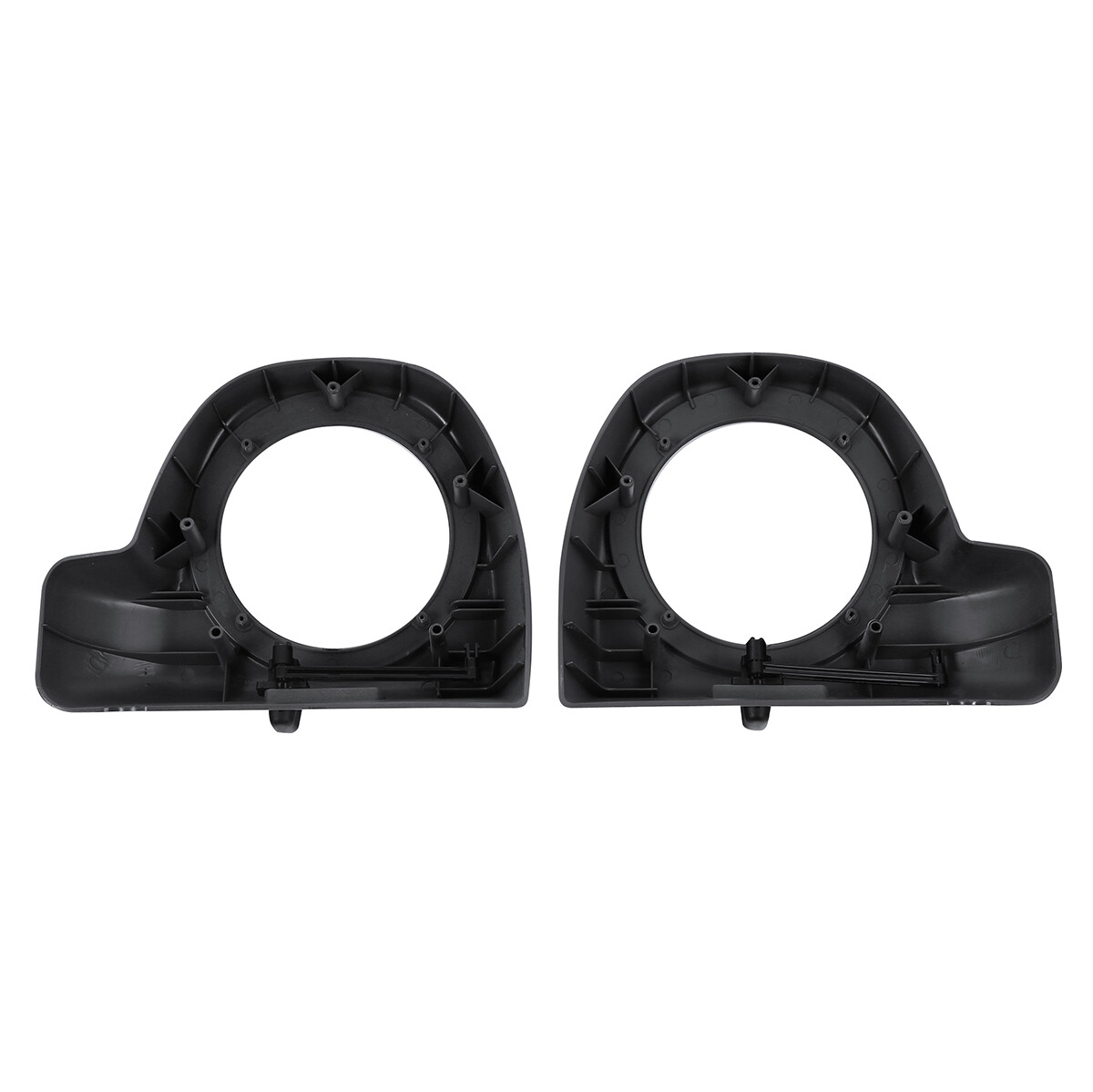 Lower Vented Fairings 6.5″Speaker Pods For Harley Road Glide 14-Up Gunship Gray