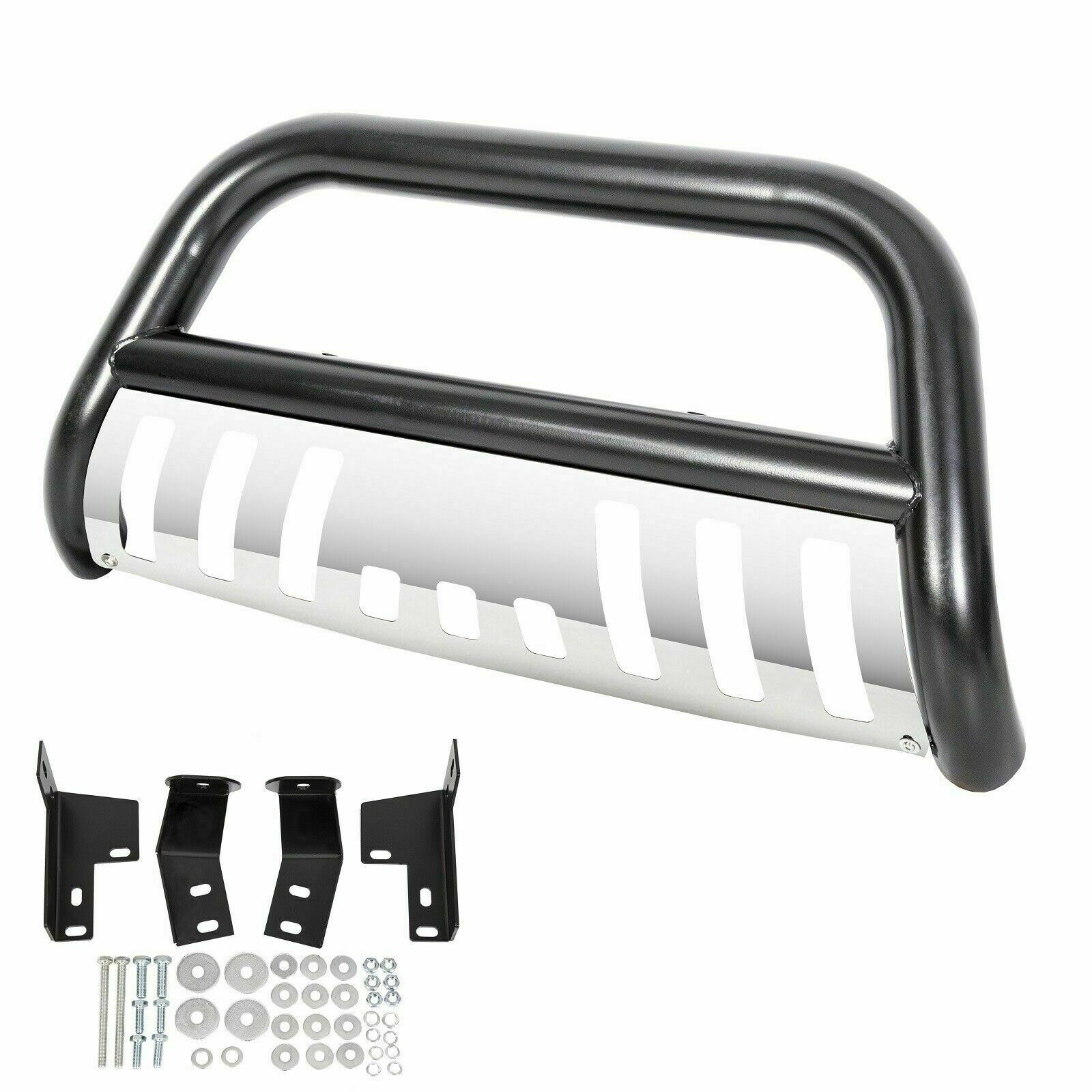 Bull Bar Brush Push Front Bumper Grille Guard Fits Toyota Tacoma 4DR 2005-2015
