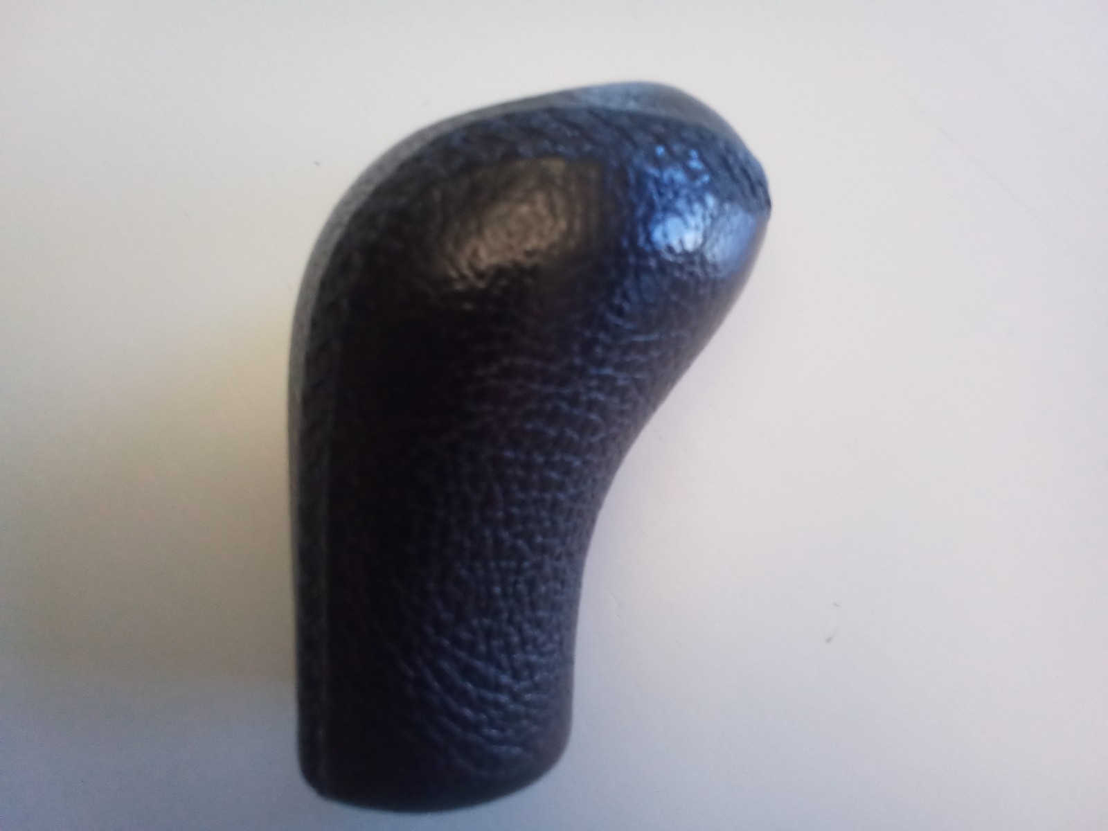 Nardi-Torino Italy black leather shift knob 10×1.5 threaded