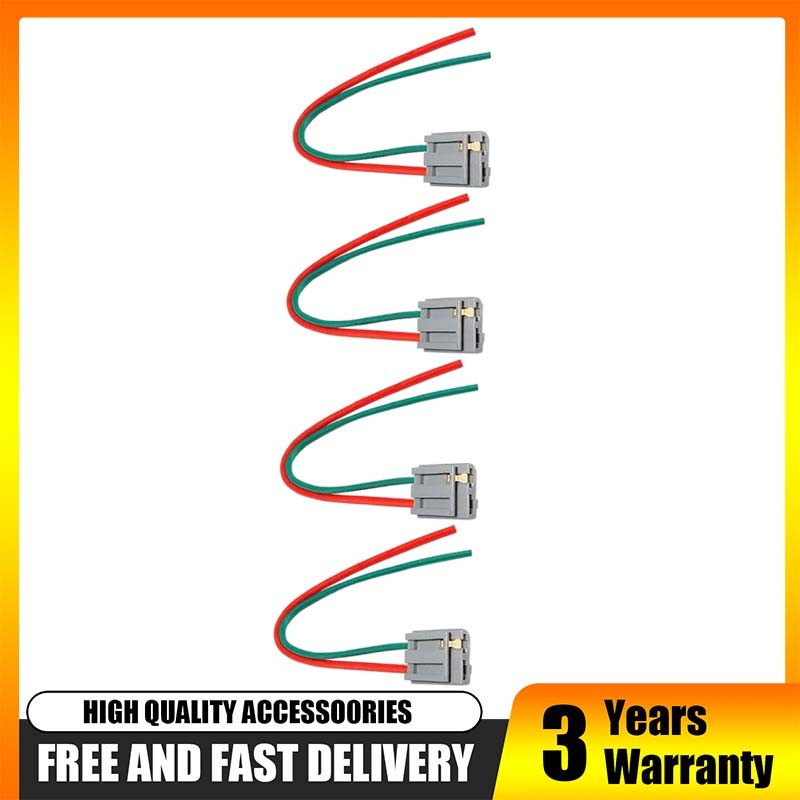 4 Sets HEI Distributor Wire Harness Pigtail 12V Power and Tach Connector 170072