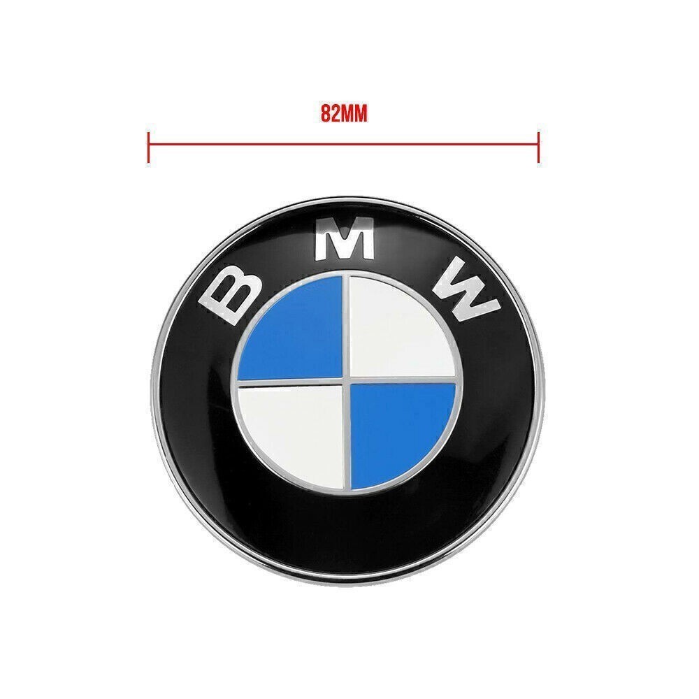 🔥FRONT Hood 82MM/3.2inch For BMW Roundel Emblem Badge Replacement NEW US