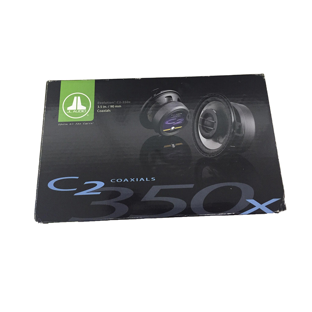 jl audio c2-350x 3.5 inch Corner Dash 2-Way coaxial Car Audio Speakers 75Watts