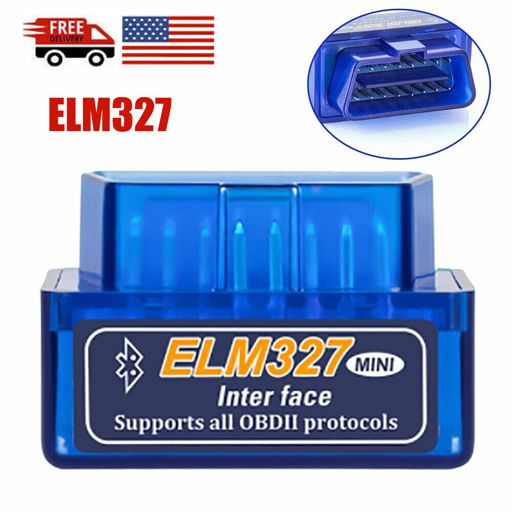 ELM327 OBD2 Code Reader Bluetooth Auto Diagnostic Tool OBDII Scanner Check Fault