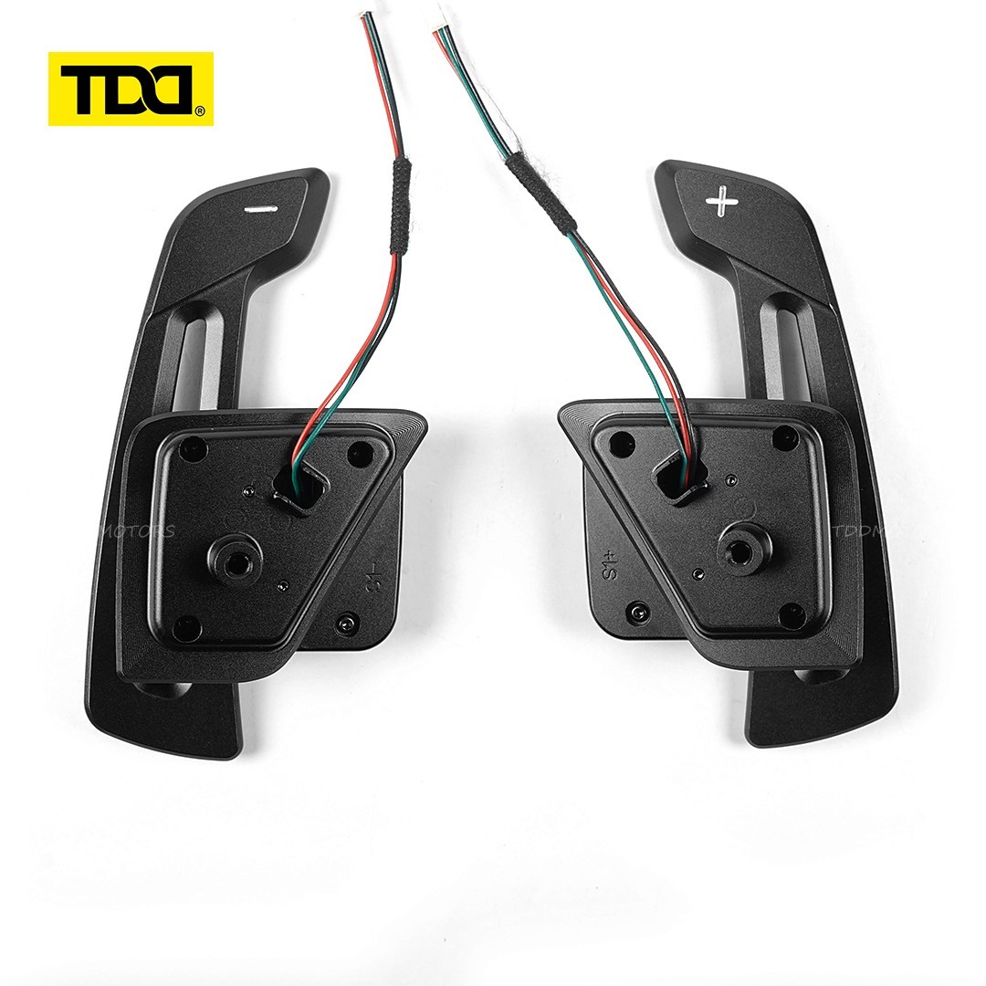 TDD Aluminum Alloy Magnetic Paddle Shifters For Skoda Octavia VRS