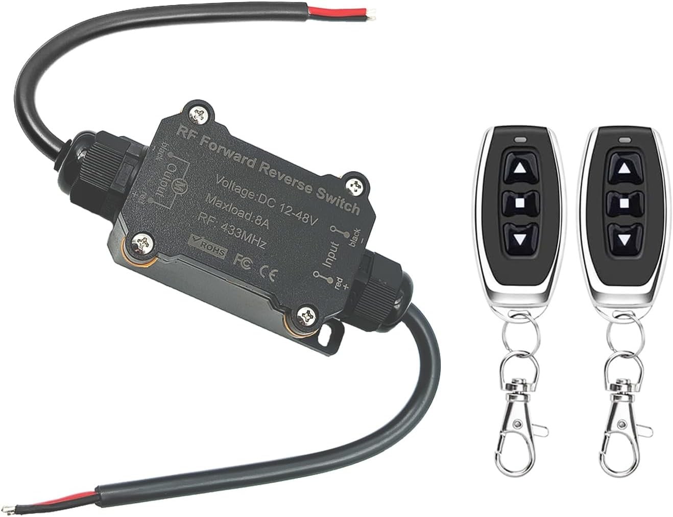 DC12V Forward and Reverse Remote Control DC12V-48V reverse switch