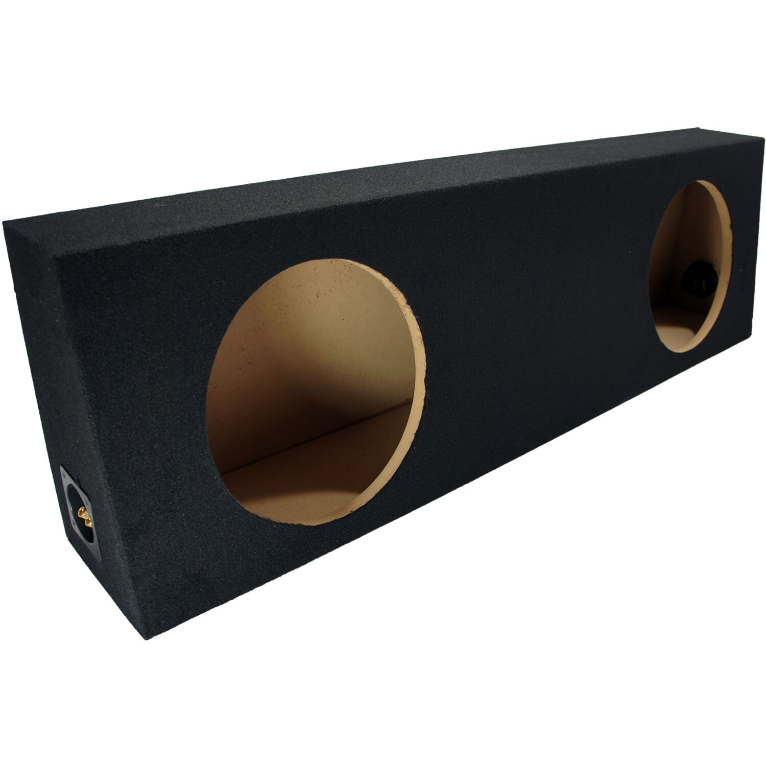 Dual 12″ Subwoofer Regular Standard Cab Truck Sub Box Enclosure Speaker Audio
