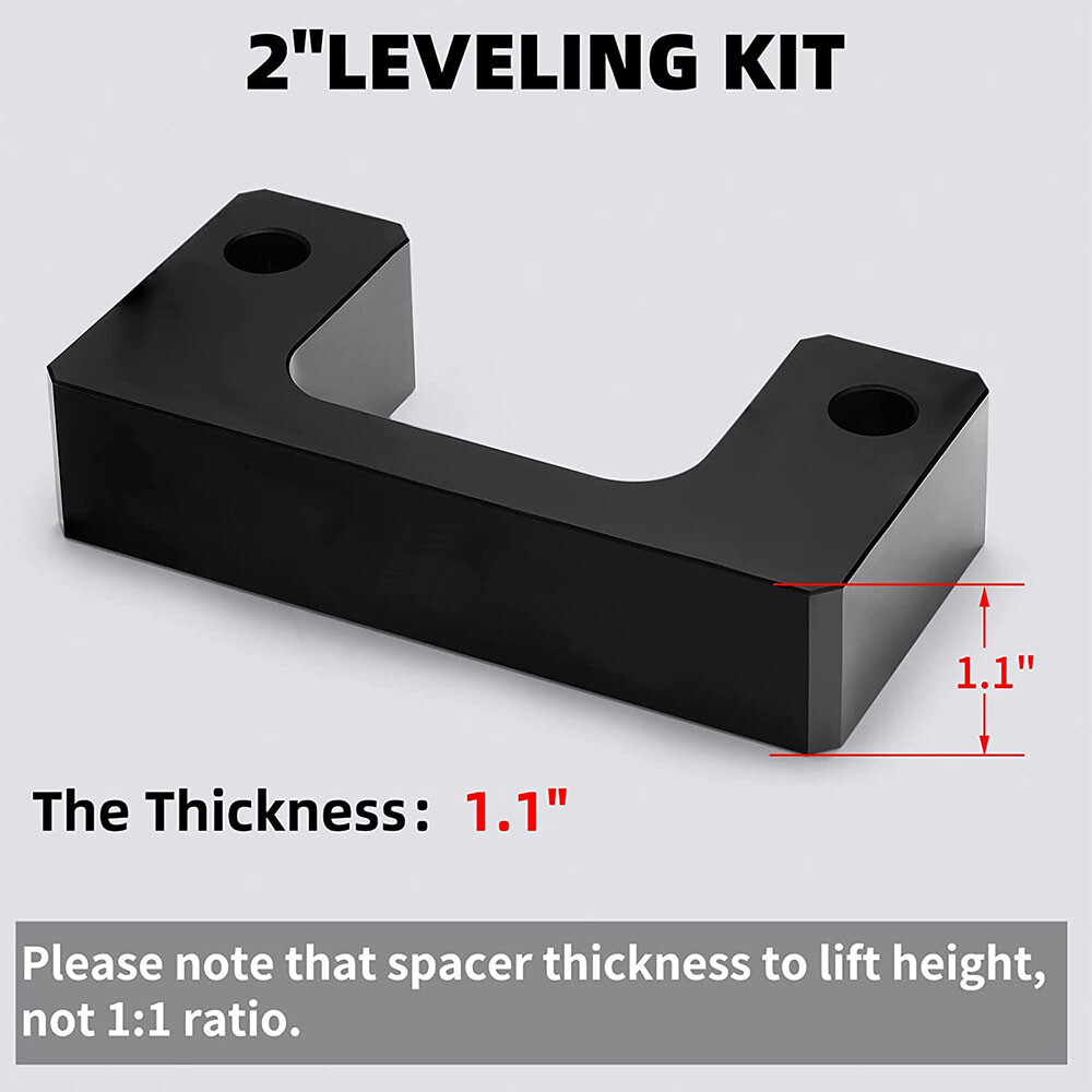 2″ Front Leveling lift kit for Chevy Silverado 2007-2025 GMC Sierra GM 1500 LM