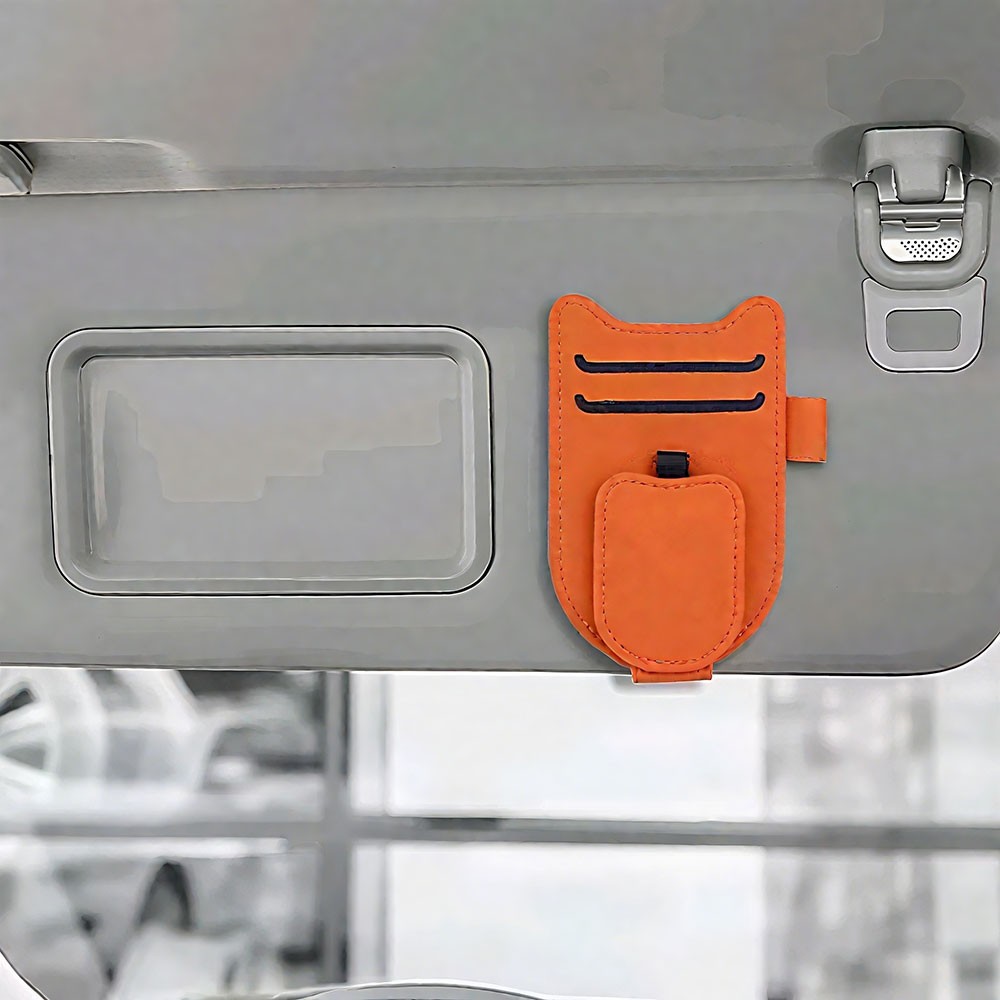 Sun Visor Magnetic Clip For Sunglasses Card Holder Clip Car Interior Accessories
