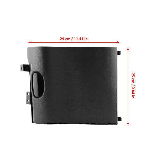 Dashboard Drink Holder Front Center Black Plastic Folding Cup Holder Durable