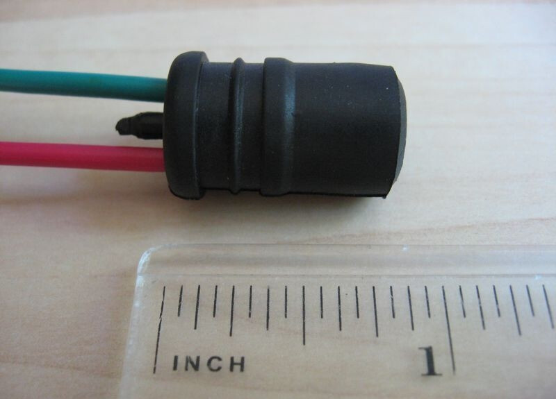 (5) T10 Rubber Socket Holder Instrument Gauge Light 1/2″ 12.7mm Diameter #M70A