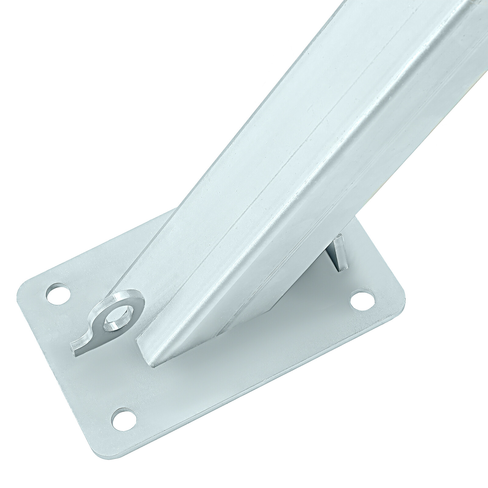 NEW! Adjustable Bow Rest Catcher Stop for Boat Trailer Zinc-Plated Post Carpeted