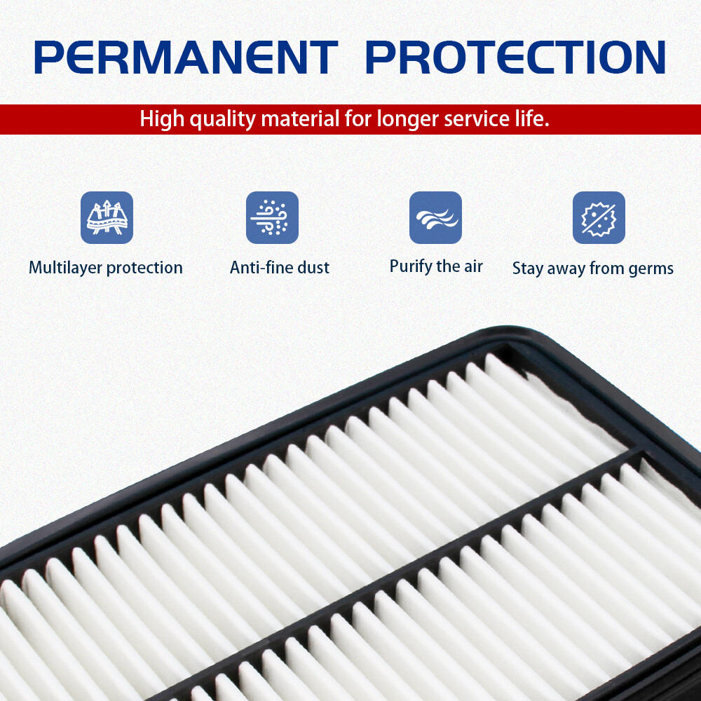 1pcs Engine Air Filter For Buick Lucerne Chevrolet Equinox Malibu Saturn Vue DTS