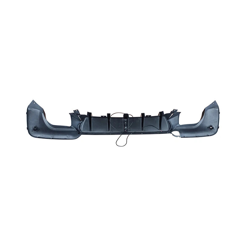 Gloss Black Rear Diffuser Lip W/Light For 18-21 BMW G01 X3 M40i M-Sport US Stock