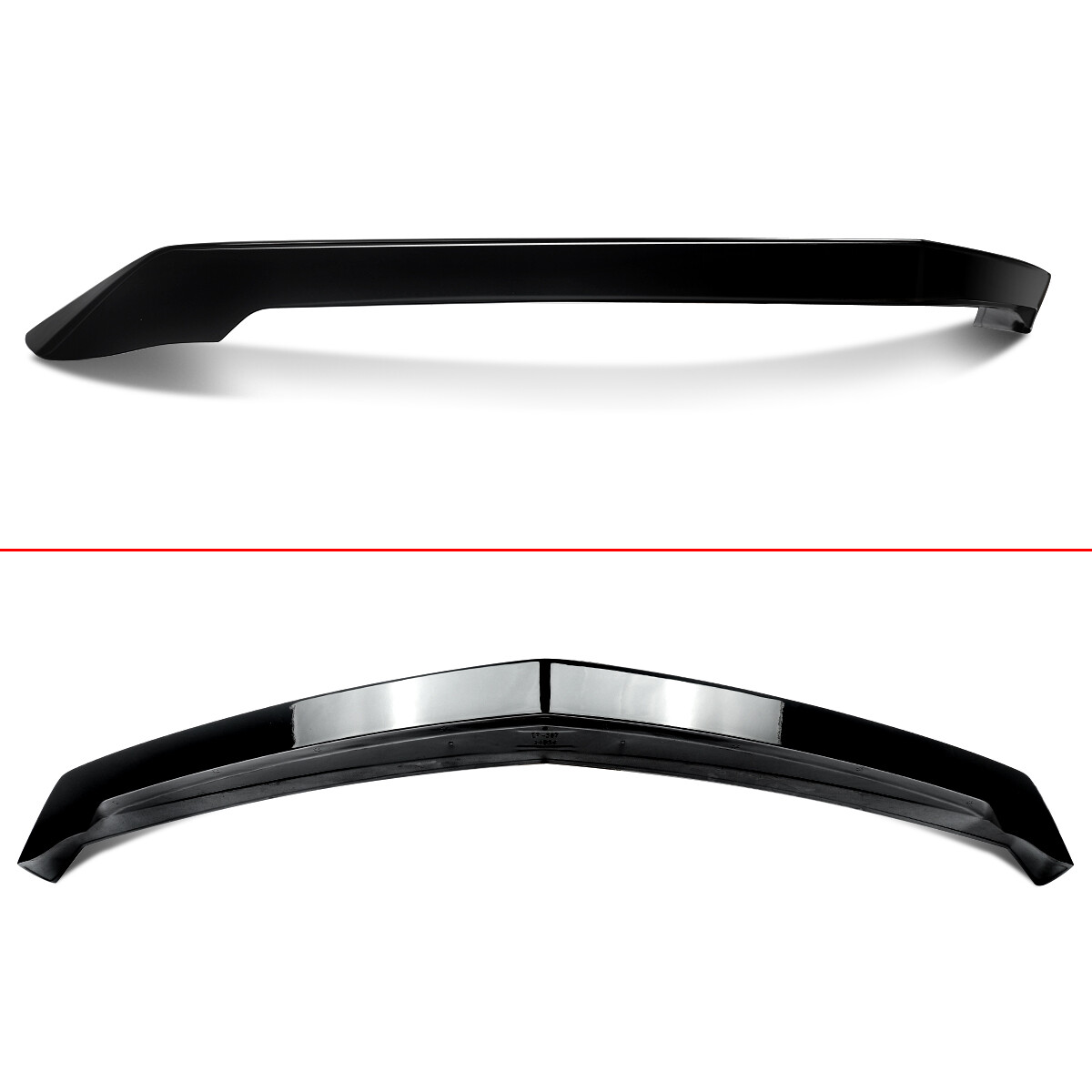 Highkick V Style Trunk Wing Spoiler For Cadillac ATS Sedan 2013-18 Glossy Black