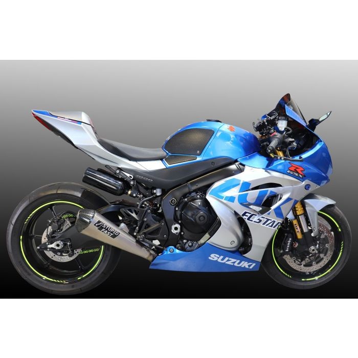 TechSpec Gripster Tank Grip Pads – Suzuki GSX-R1000 – SnakeSkin