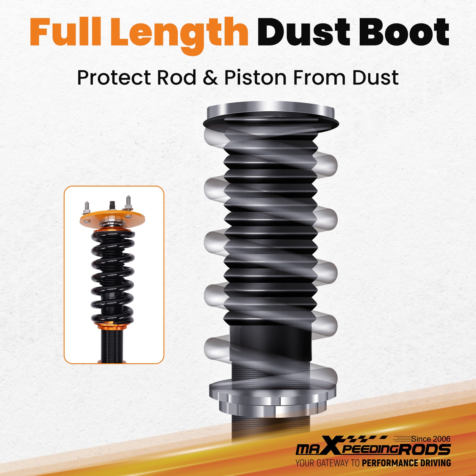 MaXpeedingrods Coilovers Lower Suspension Kit For Chevy Tahoe Suburban GMC Yukon