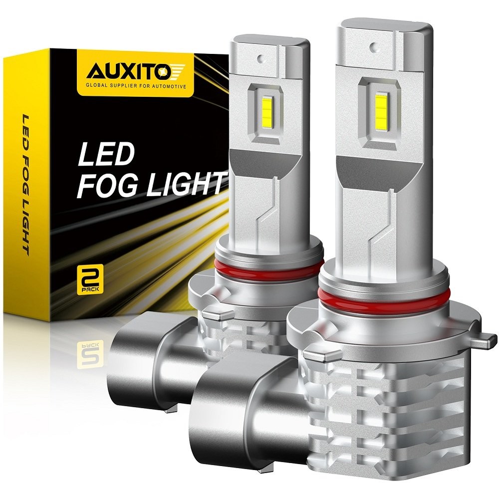 AUXITO 9005 HB3 6000K High Power LED Fog Driving Light Super Bright Bulb White