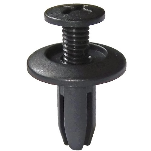 6mm Push type Truck Car Fender Bumper Trim Fastener Clips Retainer Rivets 100PCS