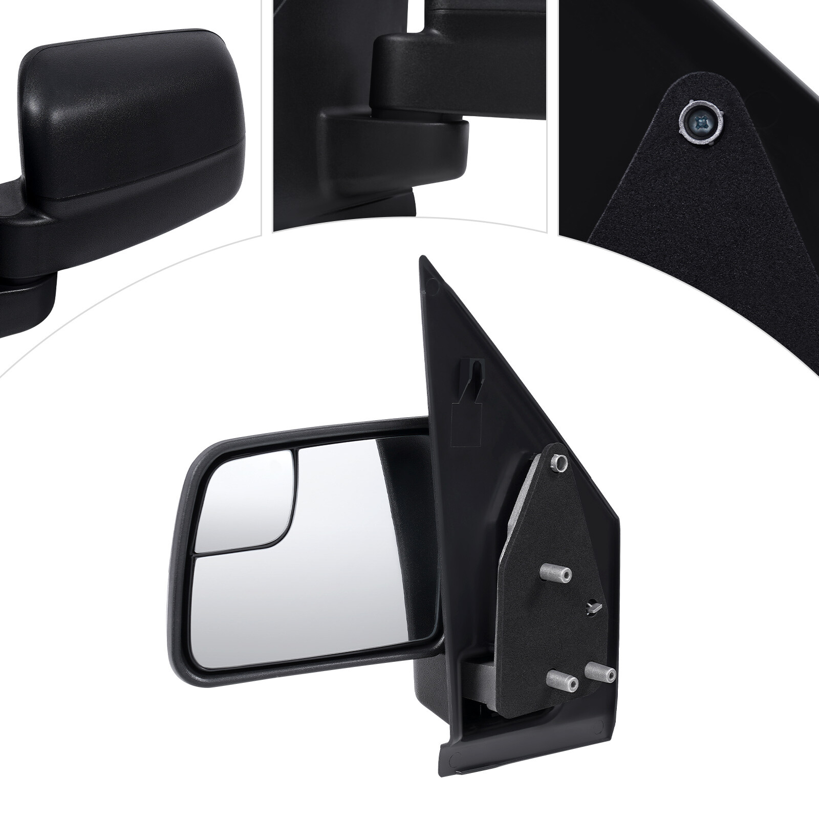 Left Side Mirror Left Rear Mirror for 2011-2013 Ford Transit Connect Manual Fold