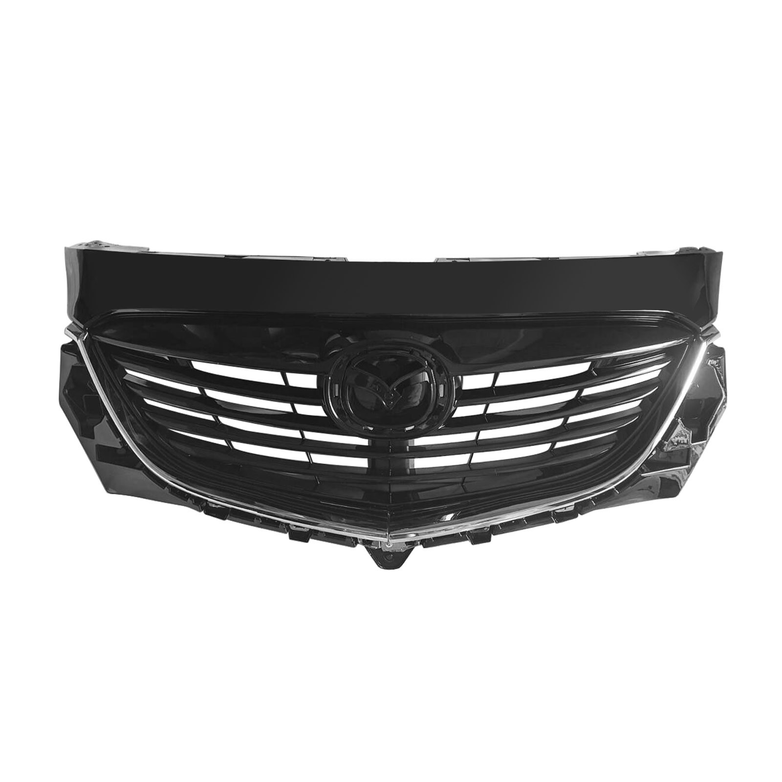 Front Upper Grille Plastic Painted For 2013-2015 Mazda CX-9