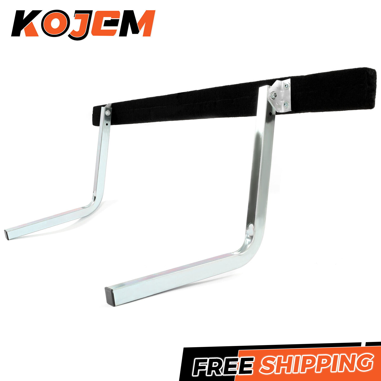 5′ Adjustable Boat Trailer Guide Bunk Board Bunkboard Guide-On Rails Zinc-Plated