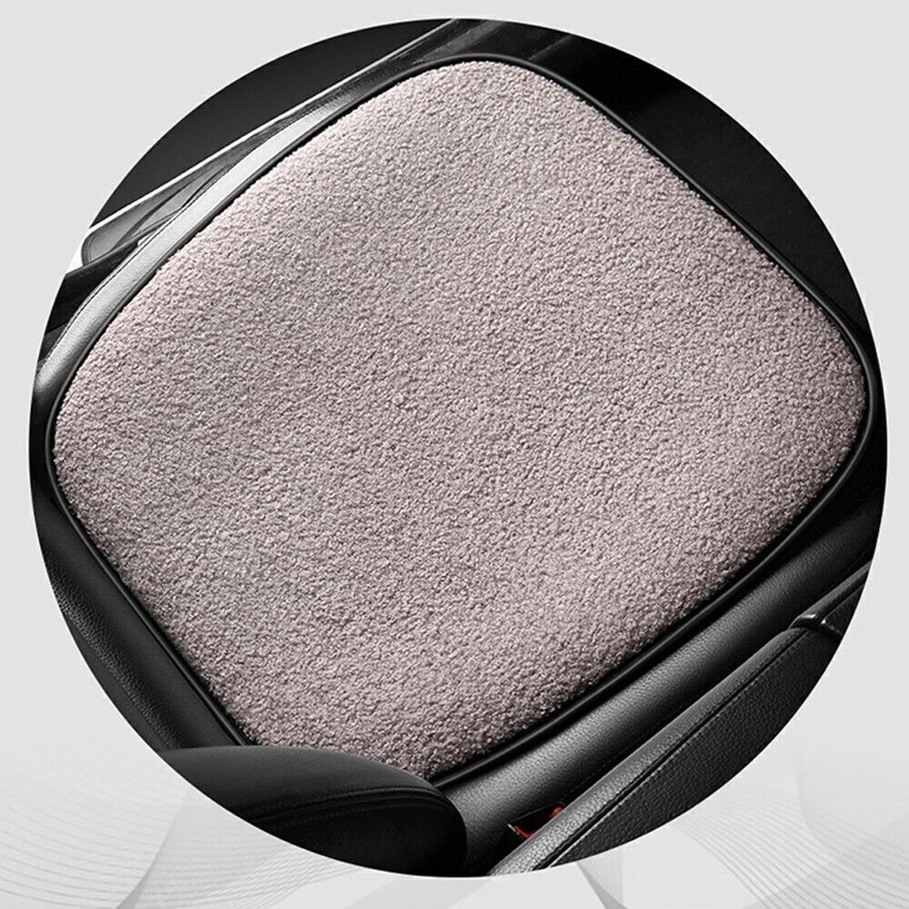 Single Car Heated Cushion Heating Warm Cushion Short Plush Pad Square Mat Pad