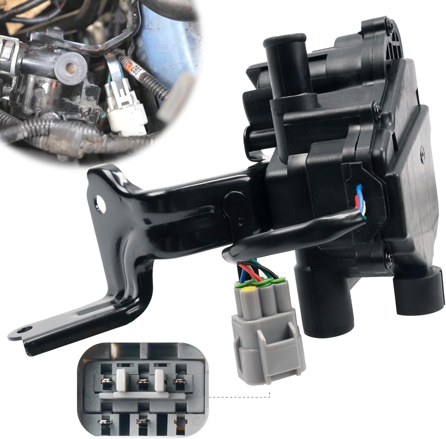 Heater Coolant Control Valve for 2004-2009 Toyota Prius 1.5L L4 16670-21010 New