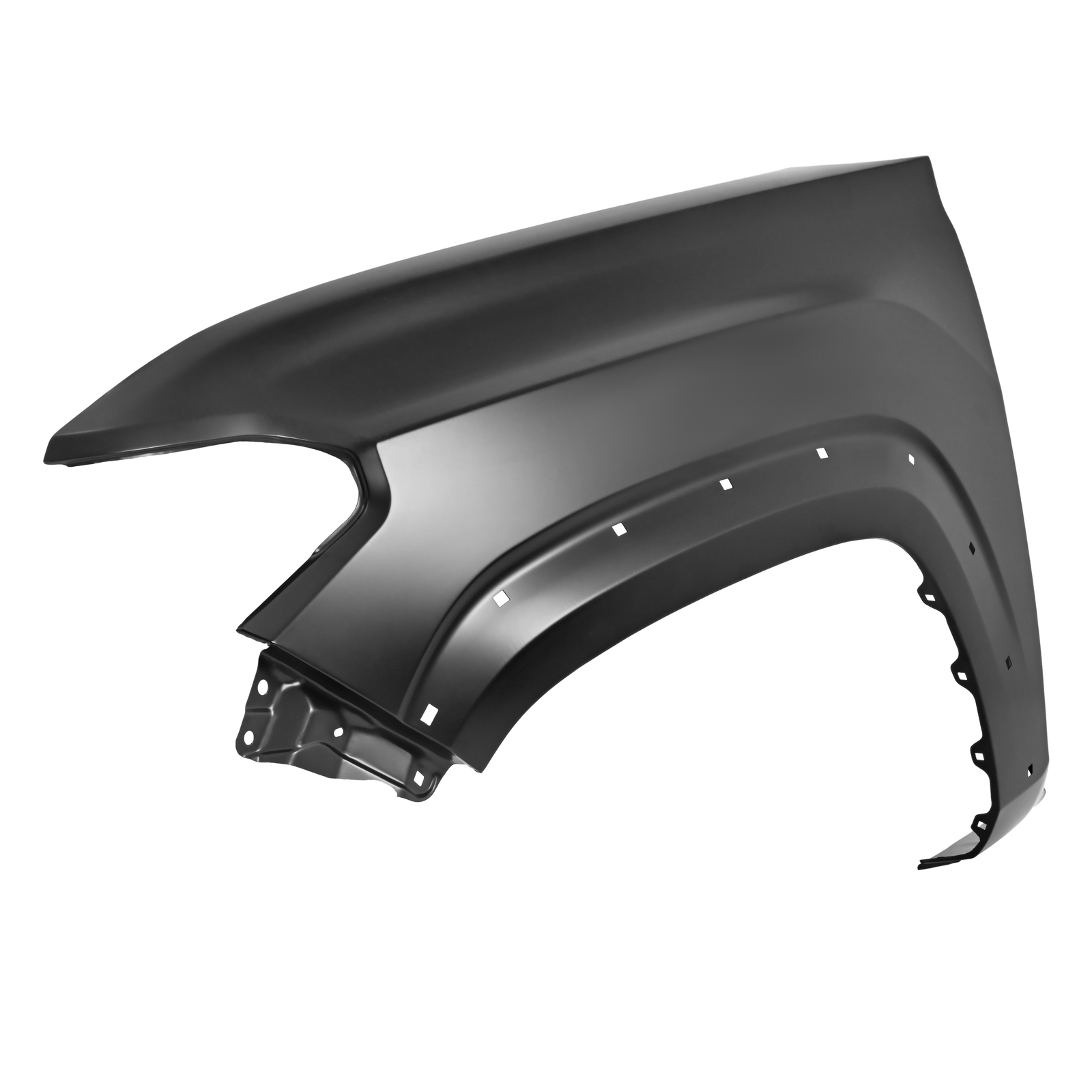 For Toyota Tacoma 2016-2023 Primed Black Front Left Side Fender W/ Molding Holes