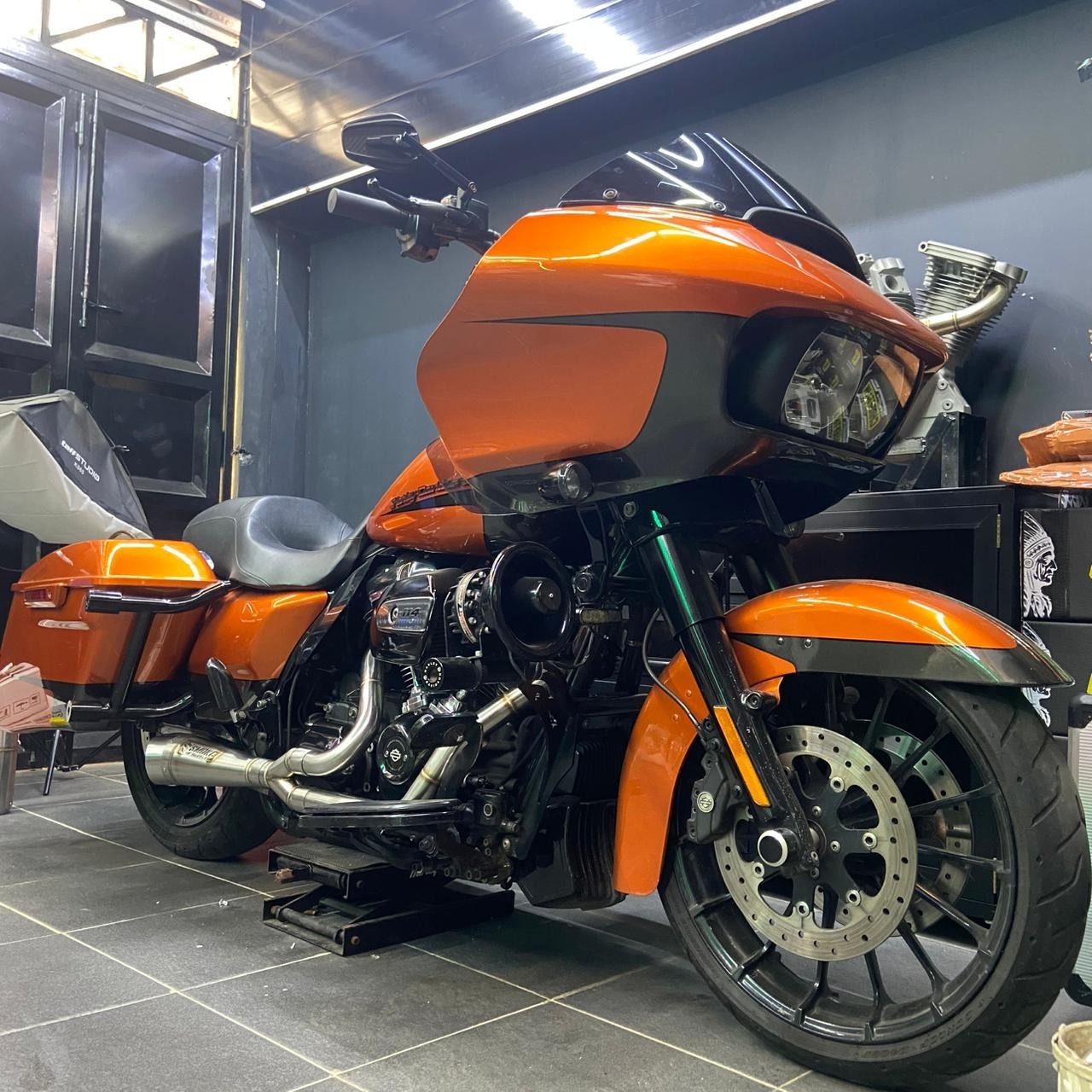 Performance Custom Exhaust System Fit For Harley Ultra Classic 2007-2013