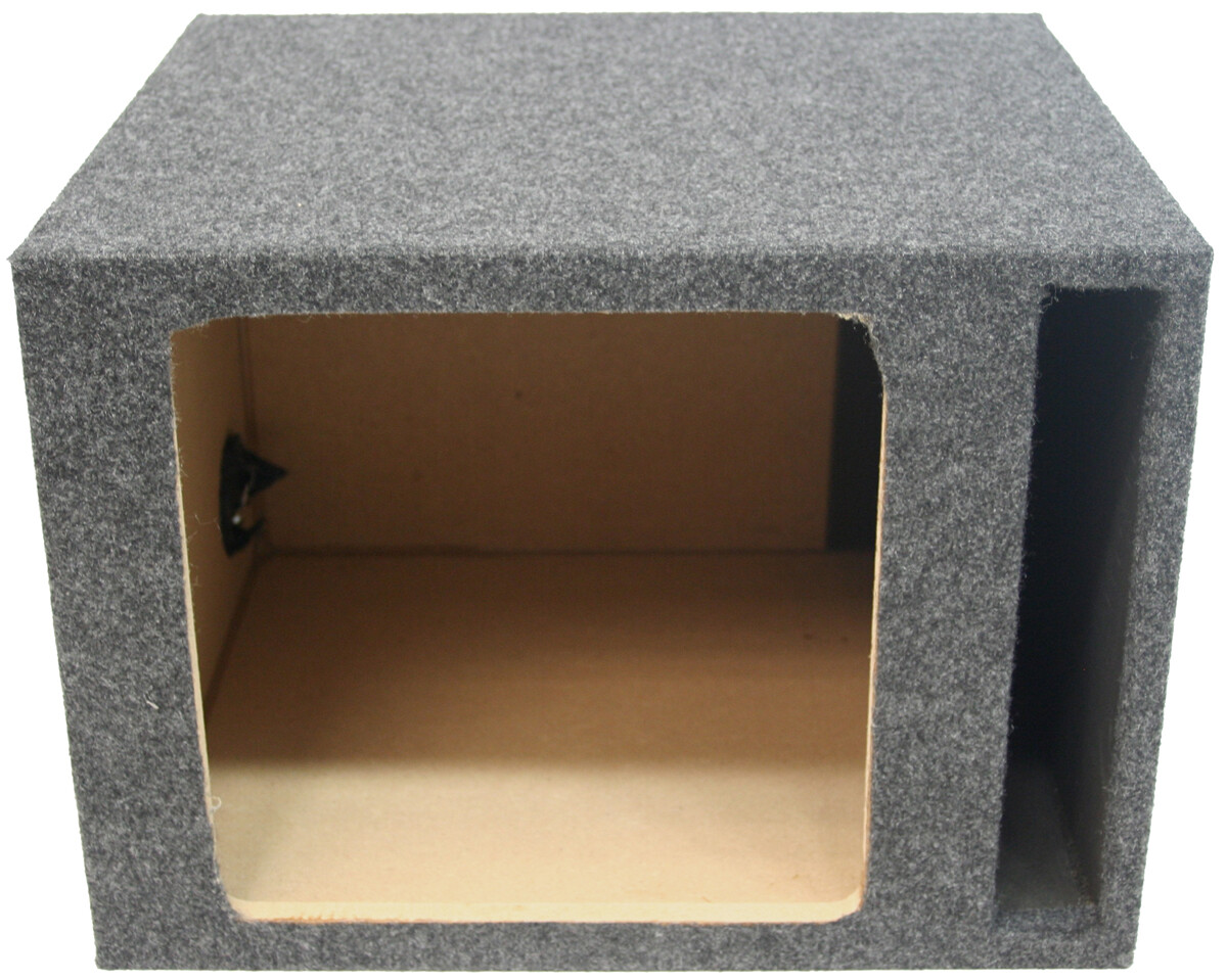 Car Audio Single 12″ Vented Square Sub Box Enclosure fits Kicker L7 Subwoofer