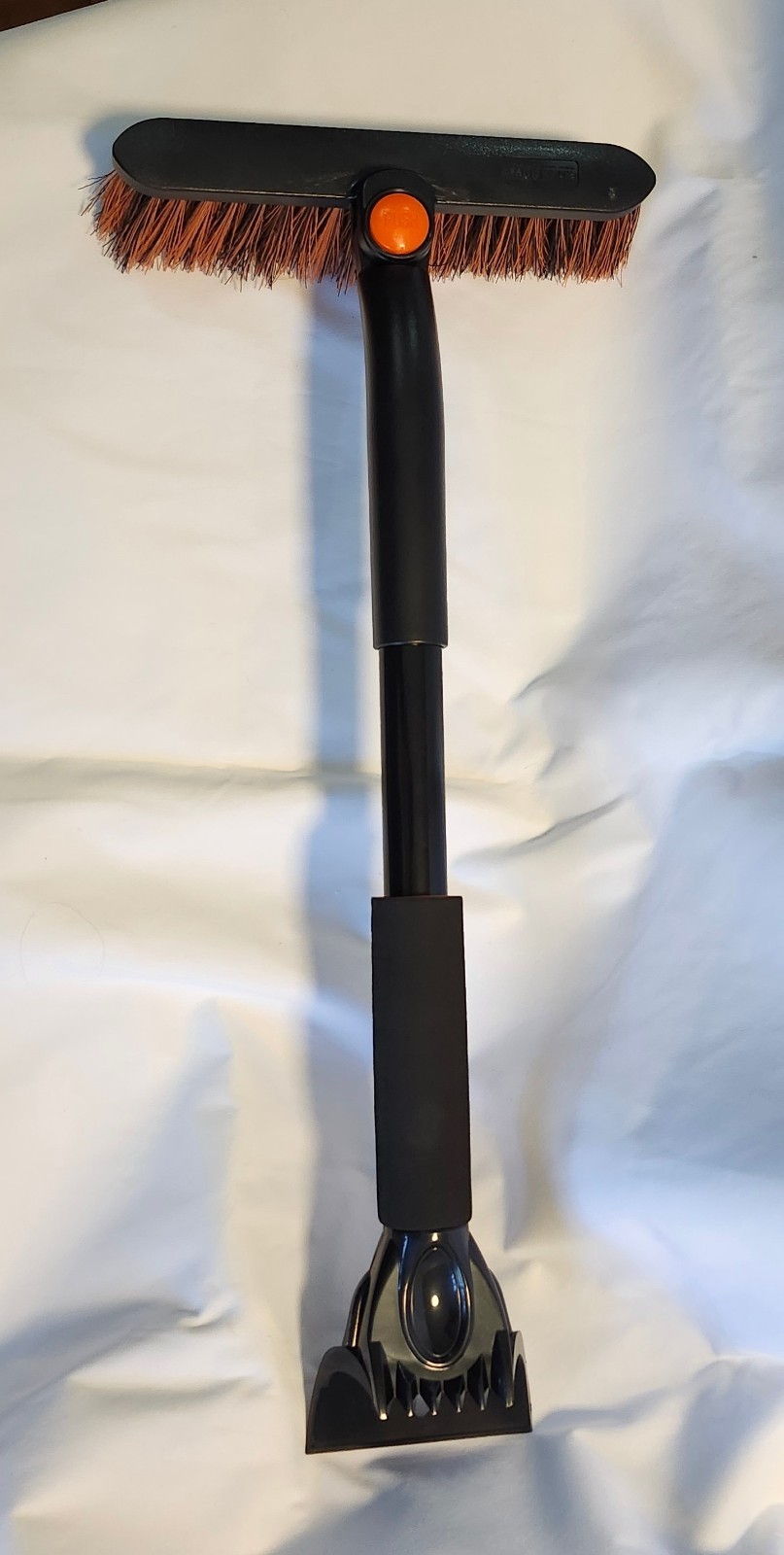 20” Snow Brush Ice Scraper for Car | 9.5” Bristle Brush BirdRock Snow Moover